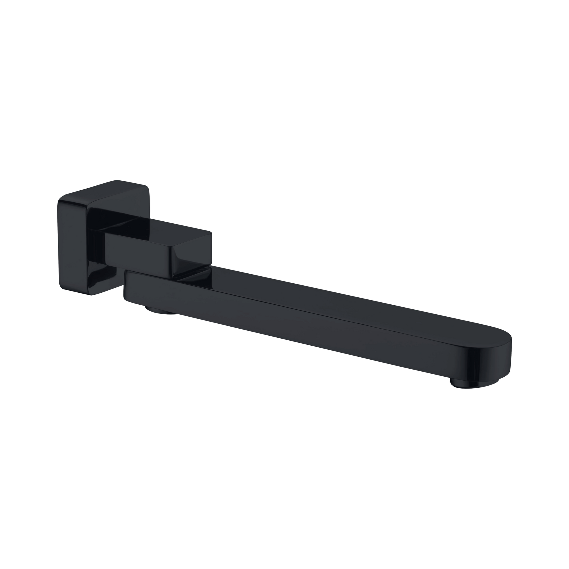 Nero Bianca Swivel Bath Spout Only, Matte Black