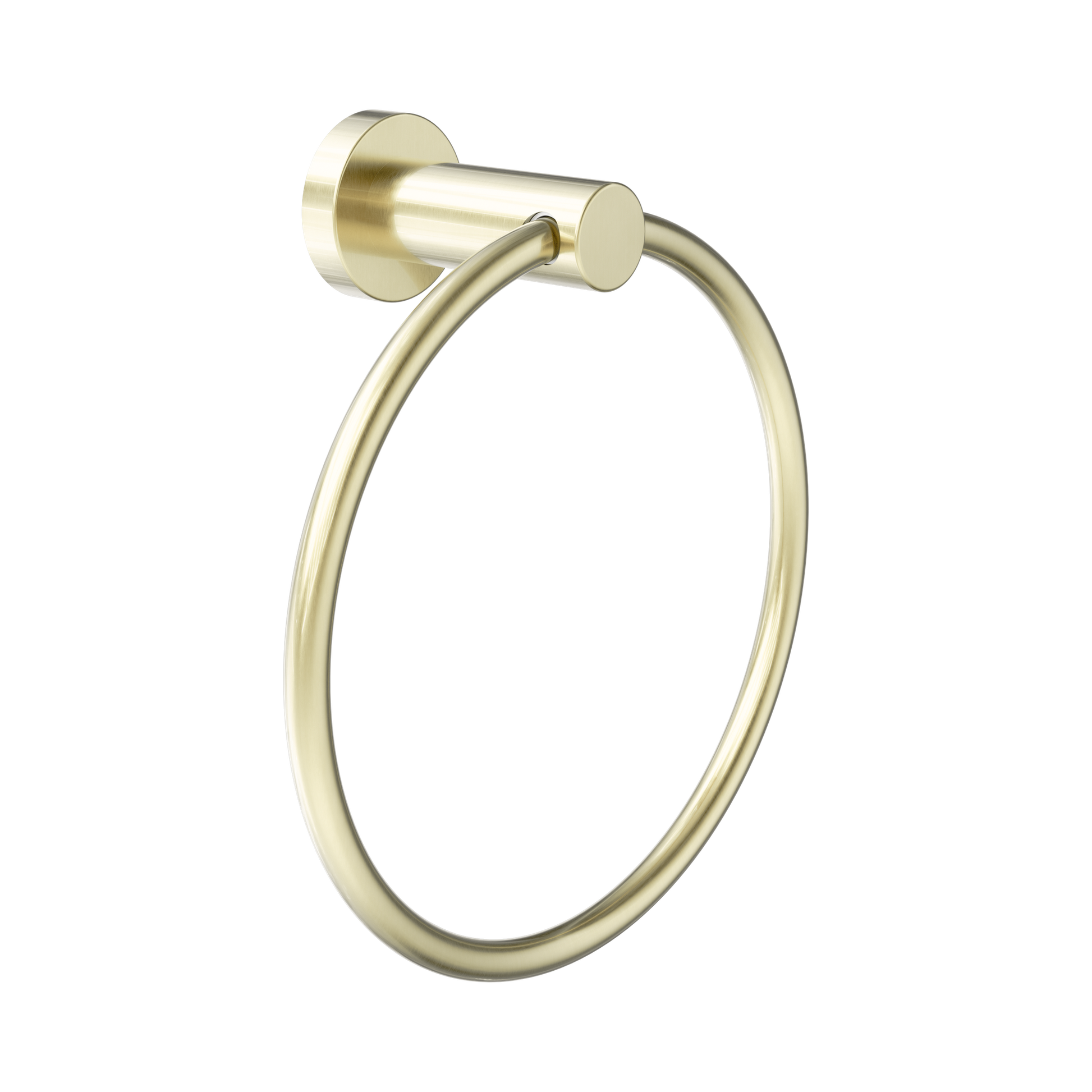 Nero Dolce II Hand Towel Ring, Brushed Gold