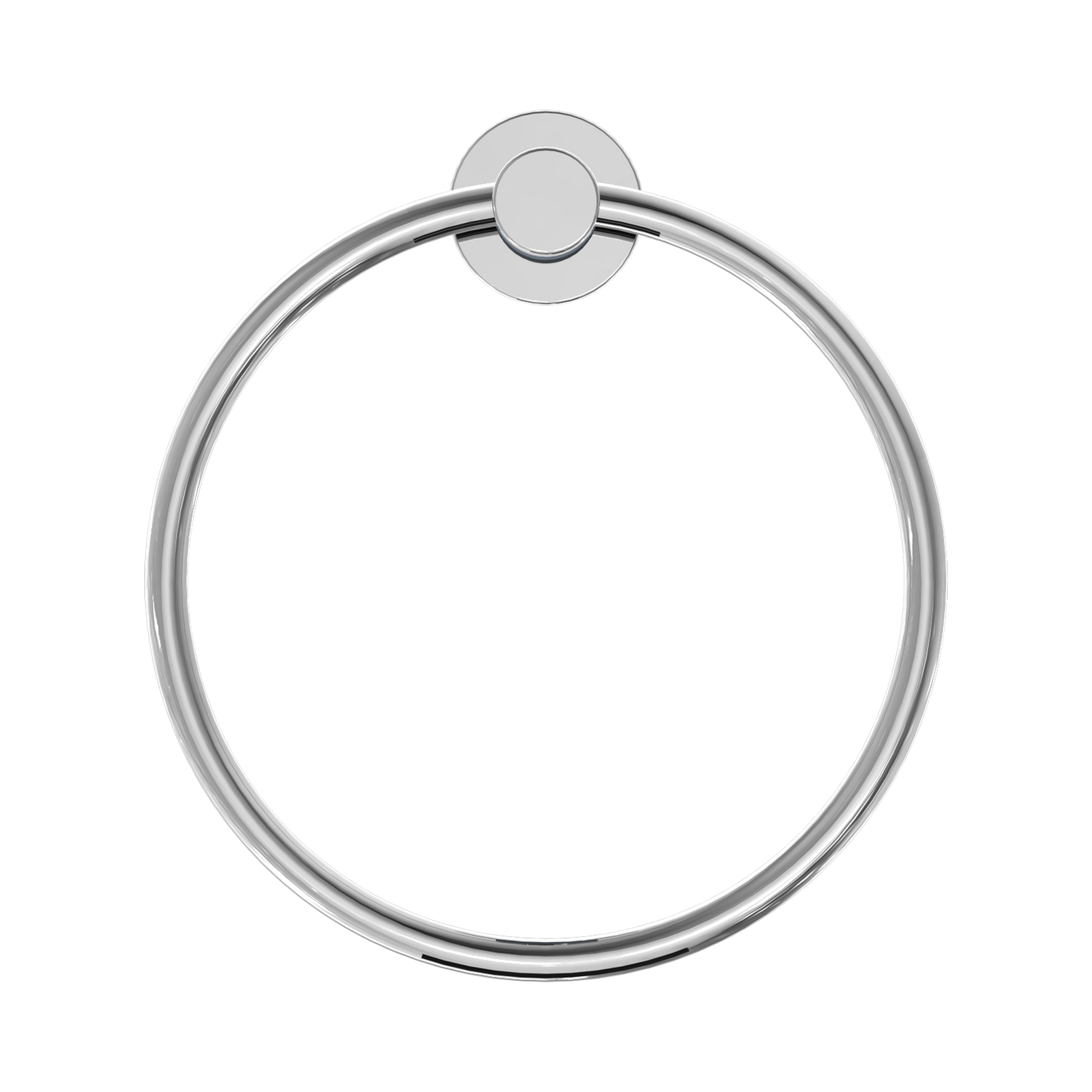 Nero Dolce II Hand Towel Ring, Chrome