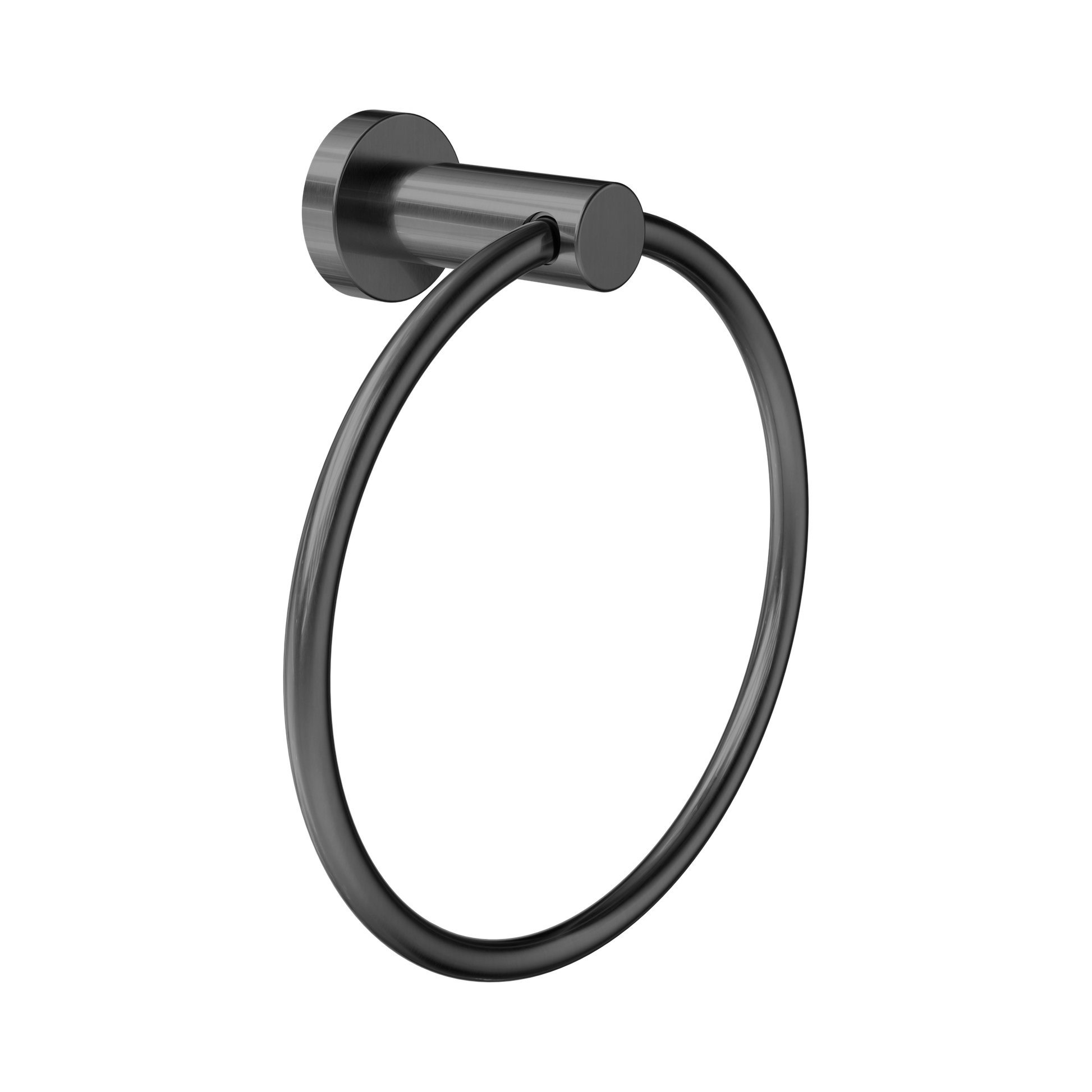 Nero Dolce II Hand Towel Ring, Gun Metal