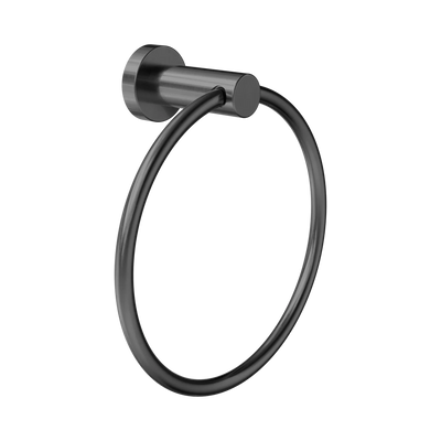 Nero Dolce II Hand Towel Ring, Gun Metal