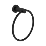 Nero Dolce II Hand Towel Ring, Matte Black