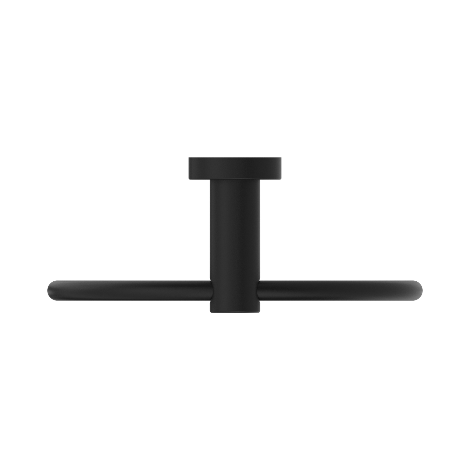 Nero Dolce II Hand Towel Ring, Matte Black