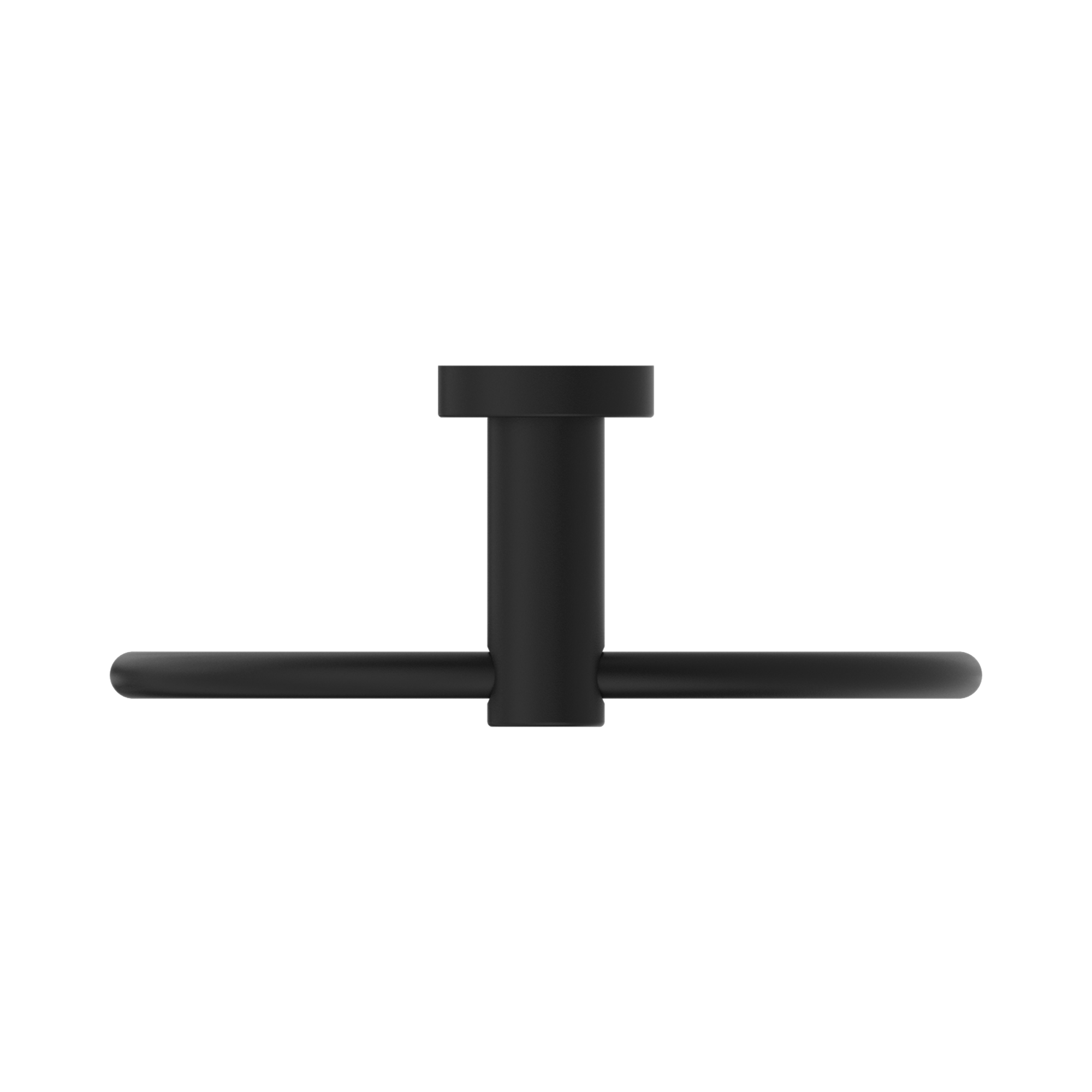 Nero Dolce II Hand Towel Ring, Matte Black