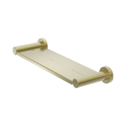 Nero Dolce II Metal Shower Shelf, Brushed Gold