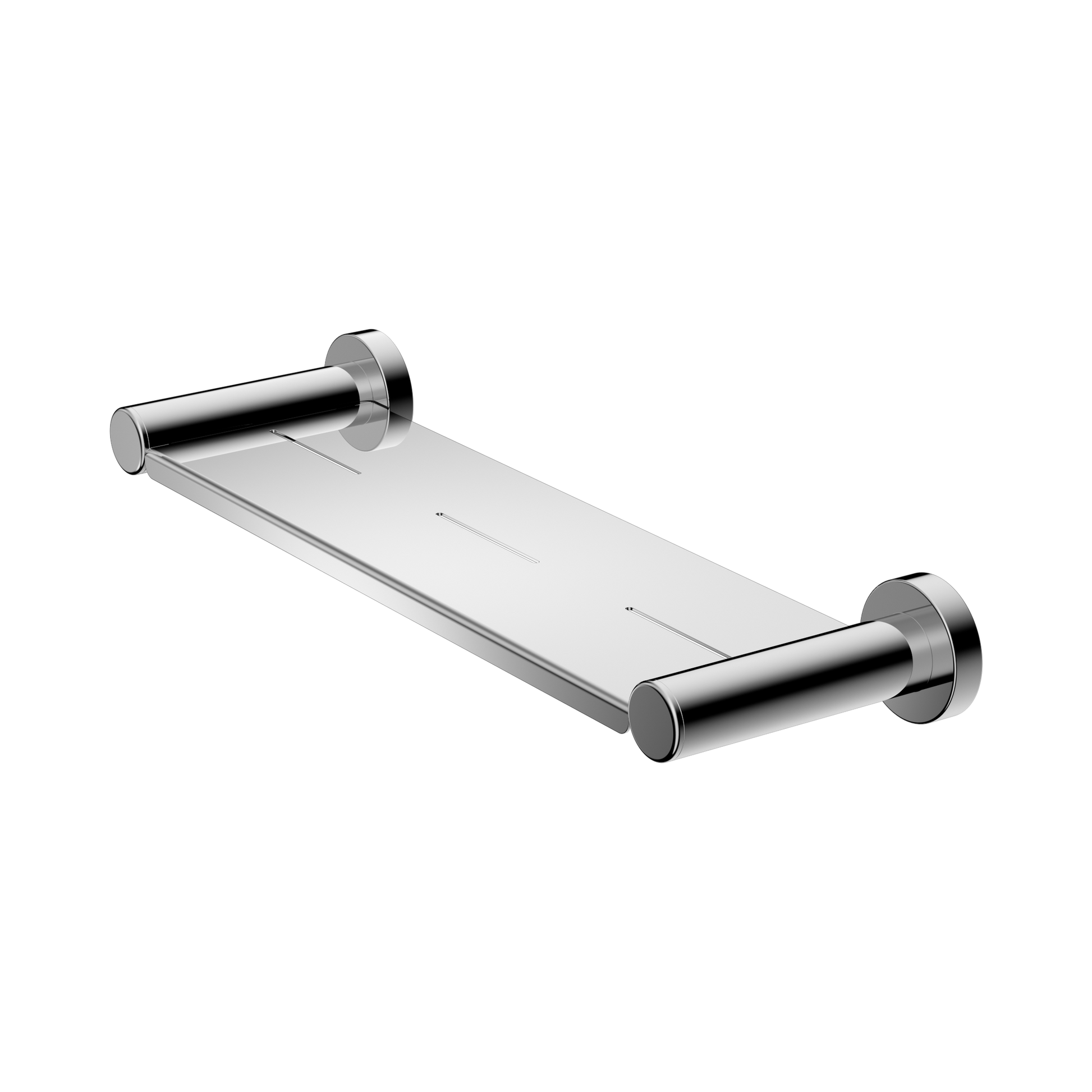 Nero Dolce II Metal Shower Shelf, Chrome