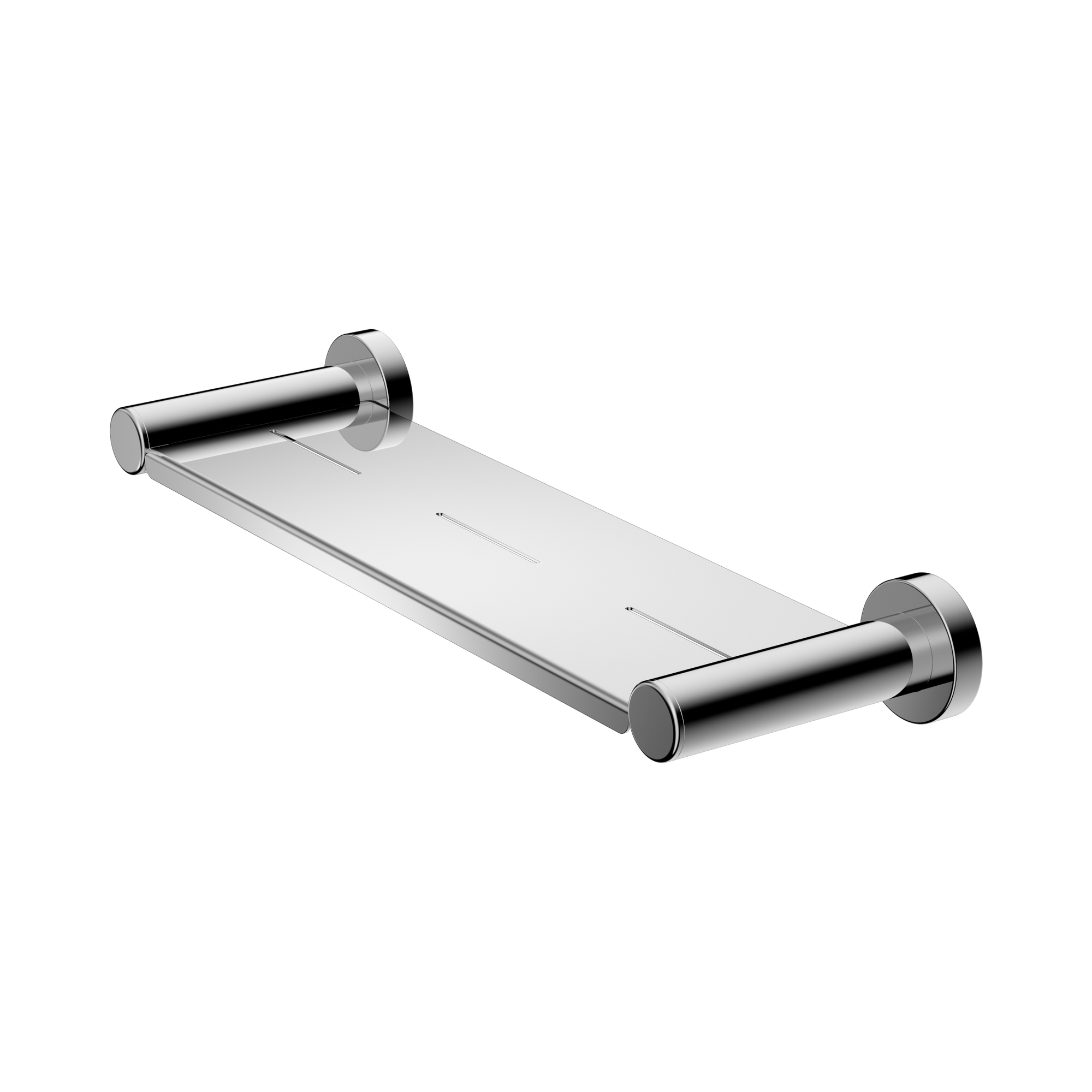 Nero Dolce II Metal Shower Shelf, Chrome