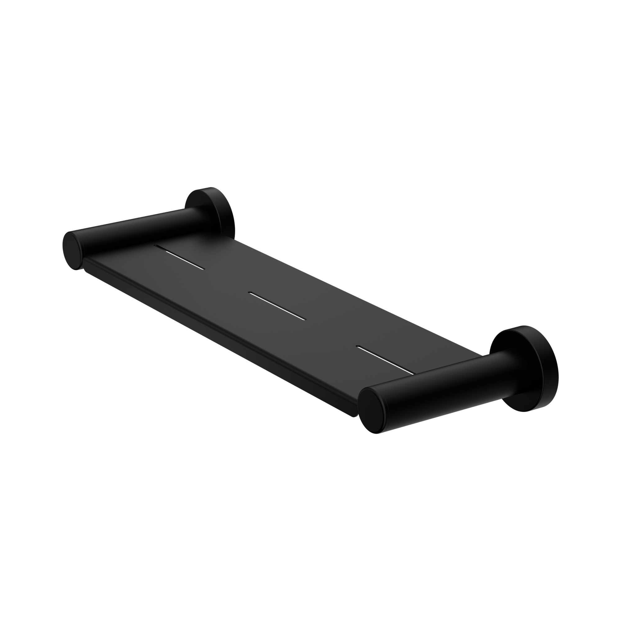 Nero Dolce II Metal Shower Shelf, Matte Black
