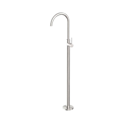 Nero Mecca Freestanding Bath Mixer, Brushed Nickel