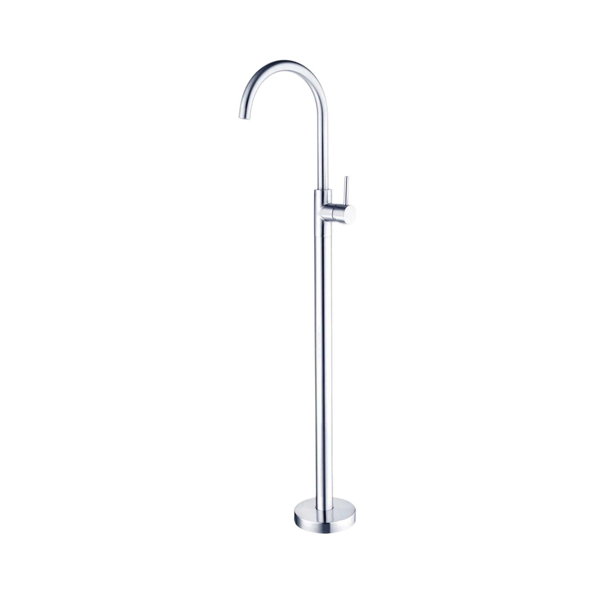 Nero Mecca Freestanding Bath Mixer, Chrome