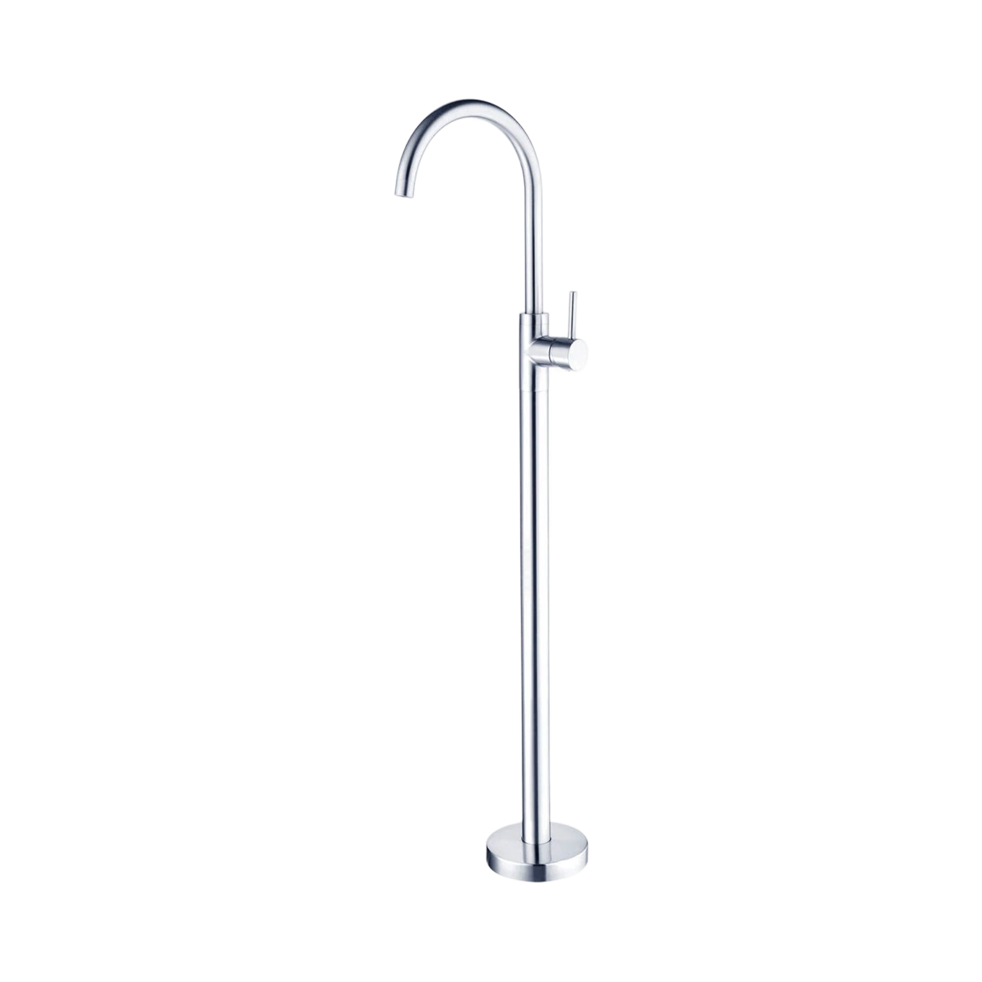 Nero Mecca Freestanding Bath Mixer, Chrome