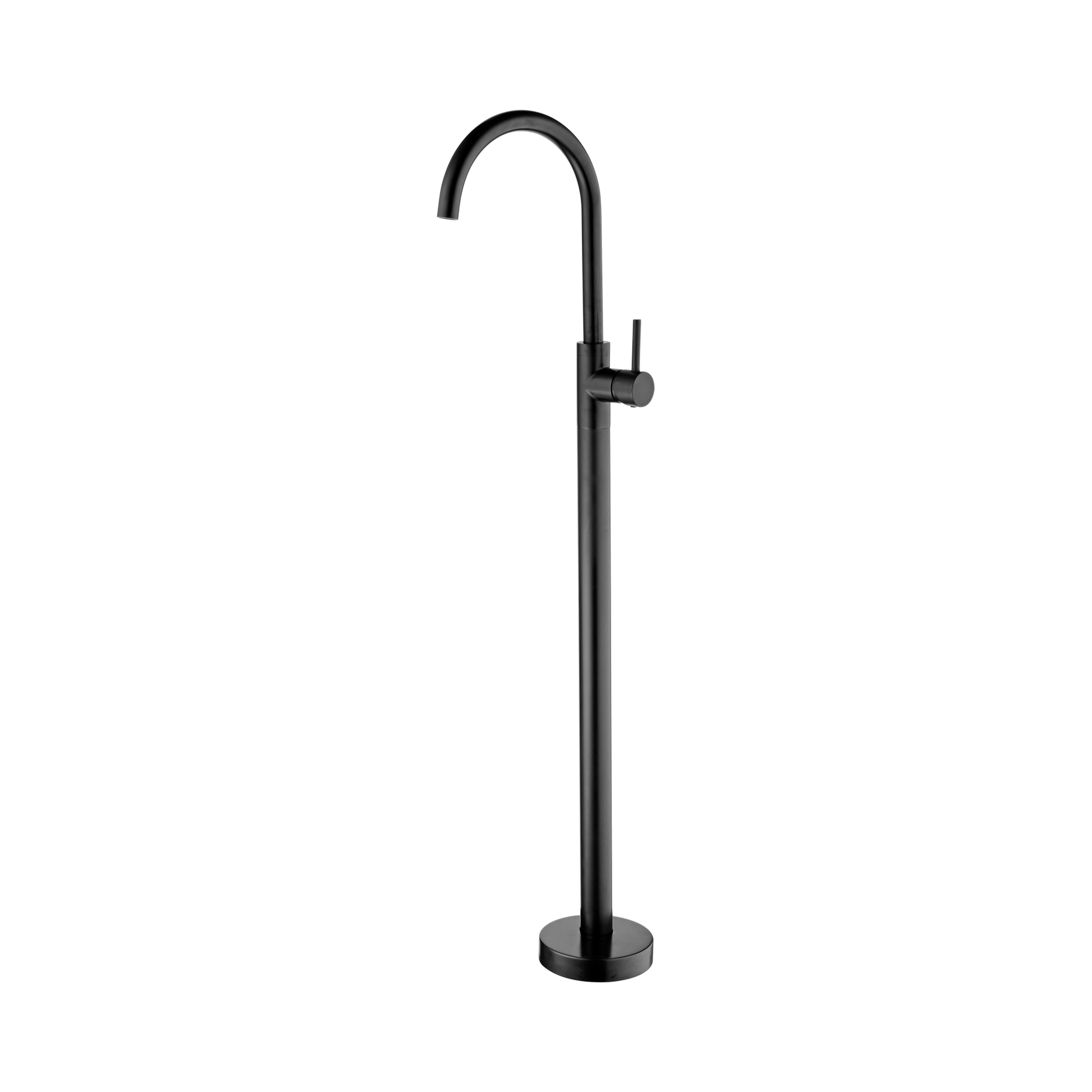 Nero Mecca Freestanding Bath Mixer, Matte Black