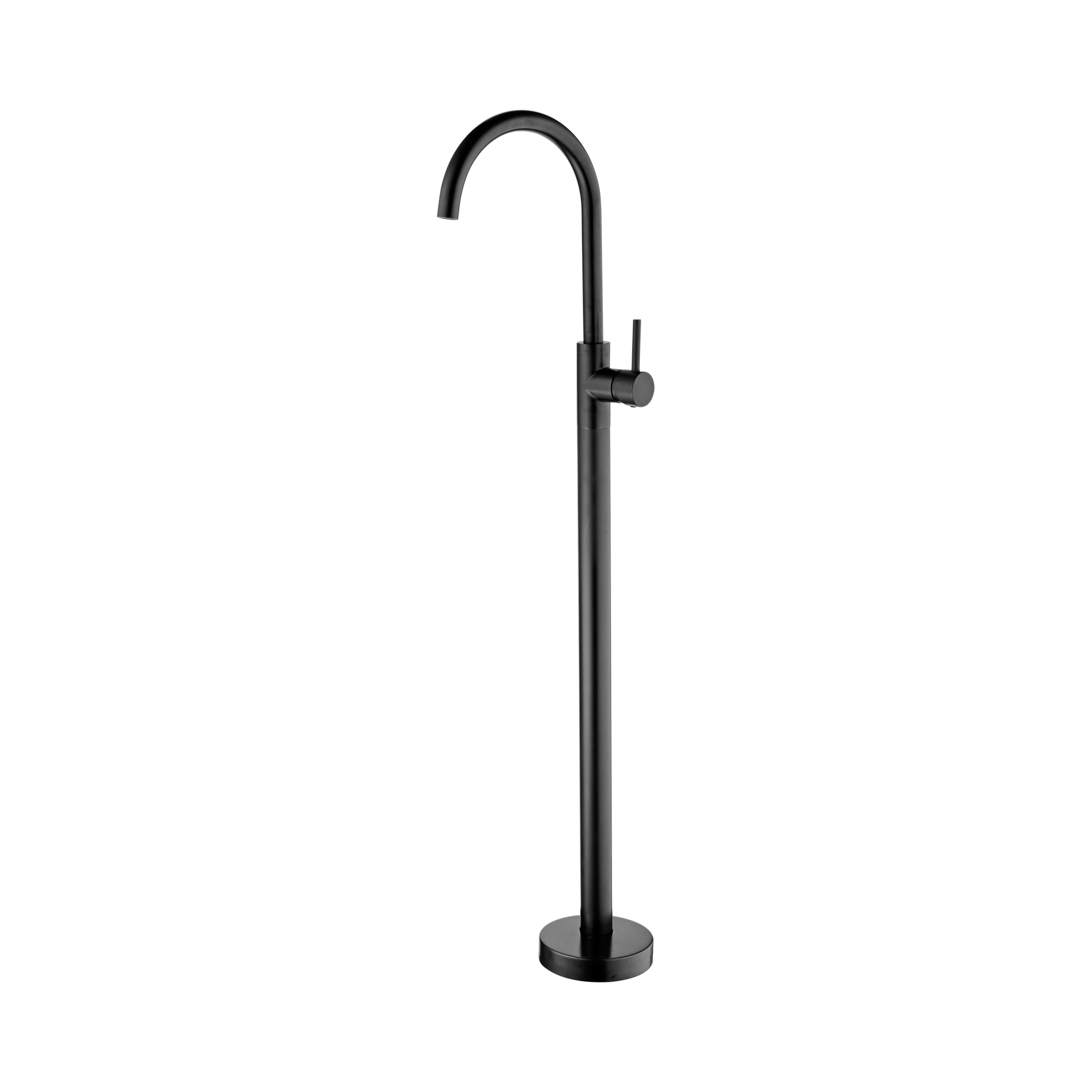 Nero Mecca Freestanding Bath Mixer, Matte Black