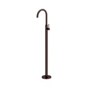 Nero Mecca Freestanding Bath Mixer, Rome Bronze