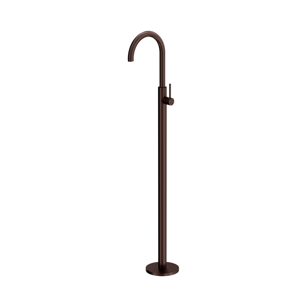 Nero Mecca Freestanding Bath Mixer, Rome Bronze