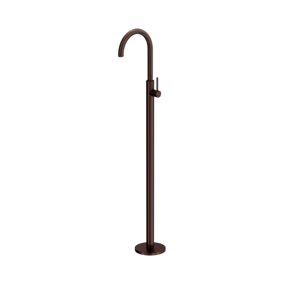 Nero Mecca Freestanding Bath Mixer, Rome Bronze