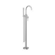 Nero Mecca Round Freestanding Mixer With Hand Shower, Chrome