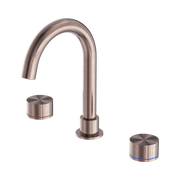 Nero Kara Basin Set, Brushed Bronze