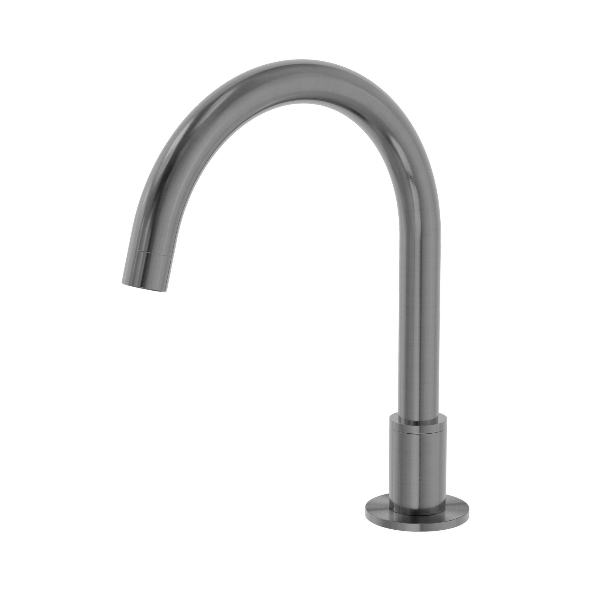 Nero Kara Hob Mount Bath Spout Only G1/2 Female Inlet, Gun Metal
