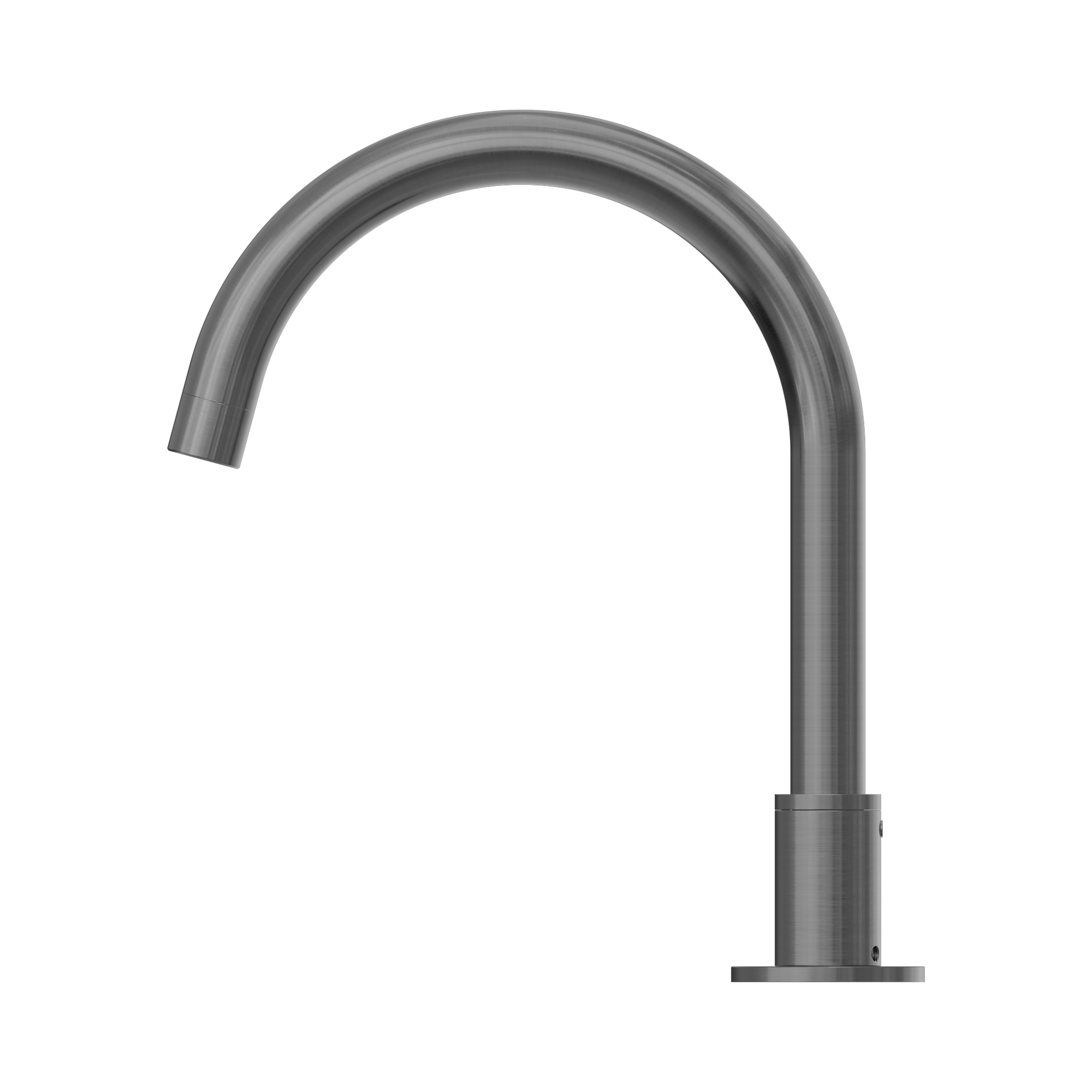Nero Kara Hob Mount Bath Spout Only G1/2 Female Inlet, Gun Metal