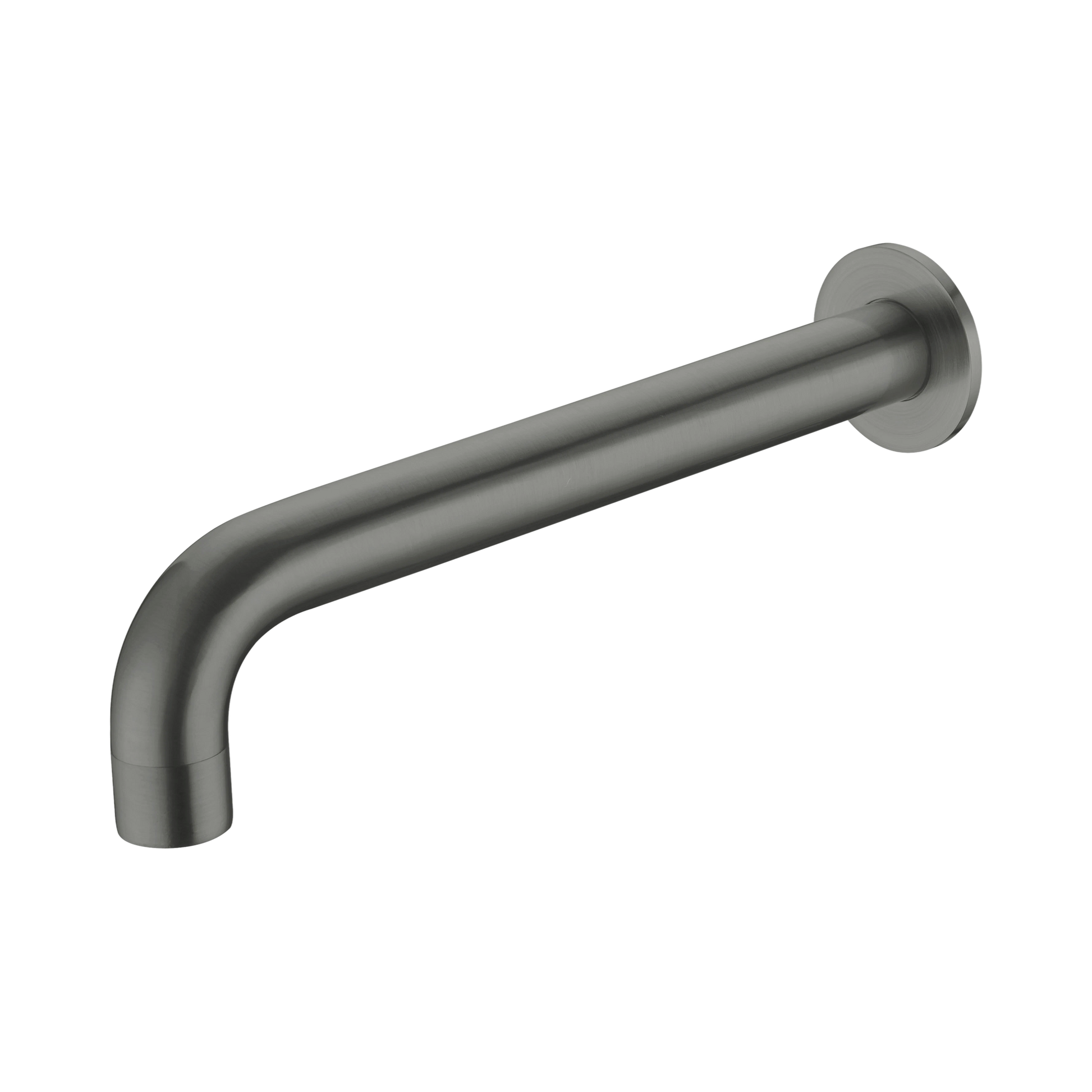 Nero Kara Wall Basin Set Spout Only 215mm, Gun Metal