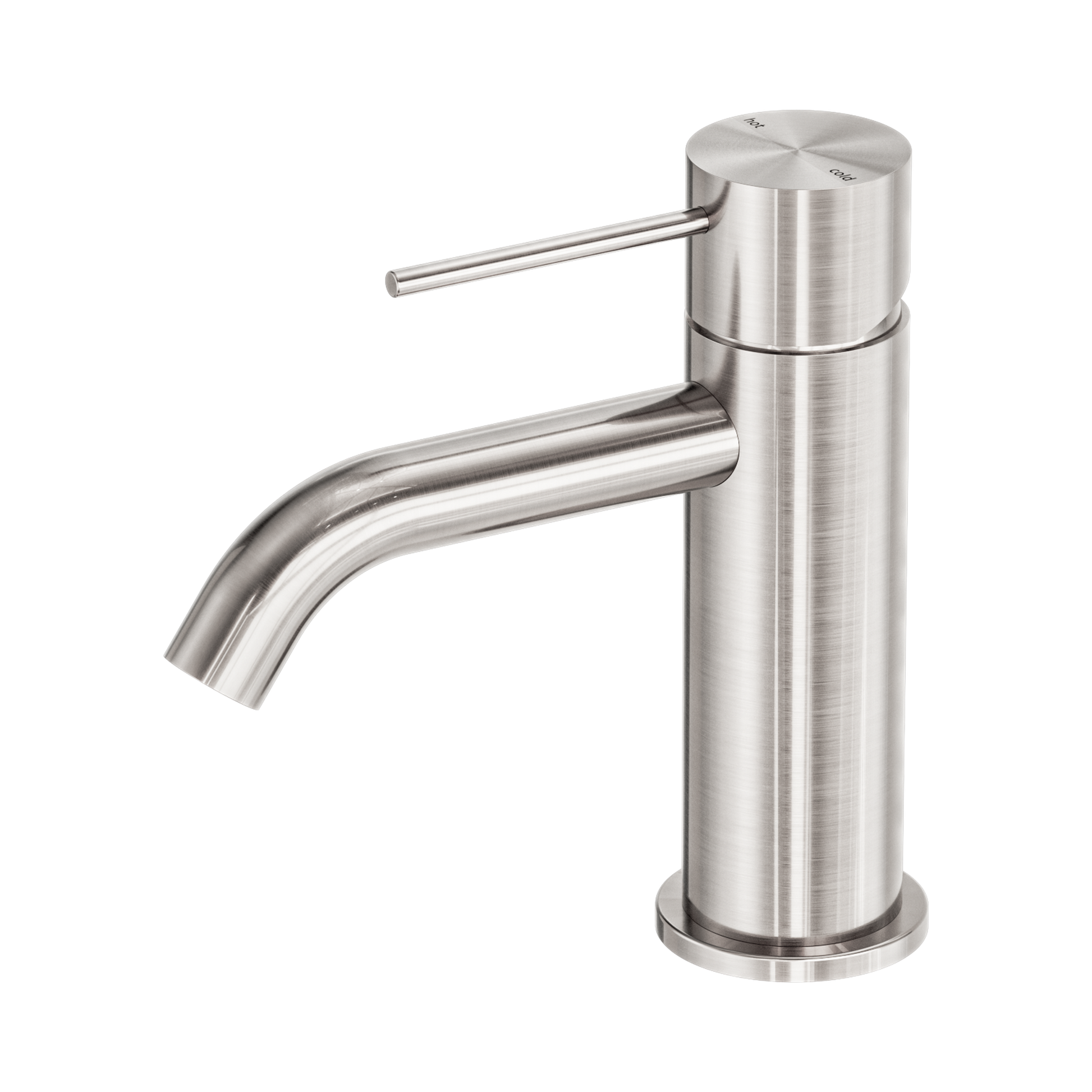 Nero Mecca Basin Mixer, Brushed Nickel