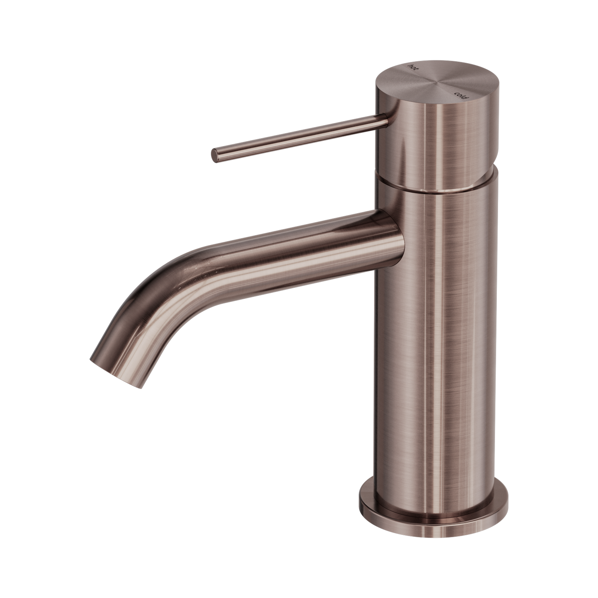 Nero Mecca Basin Mixer, Brushed Bronze