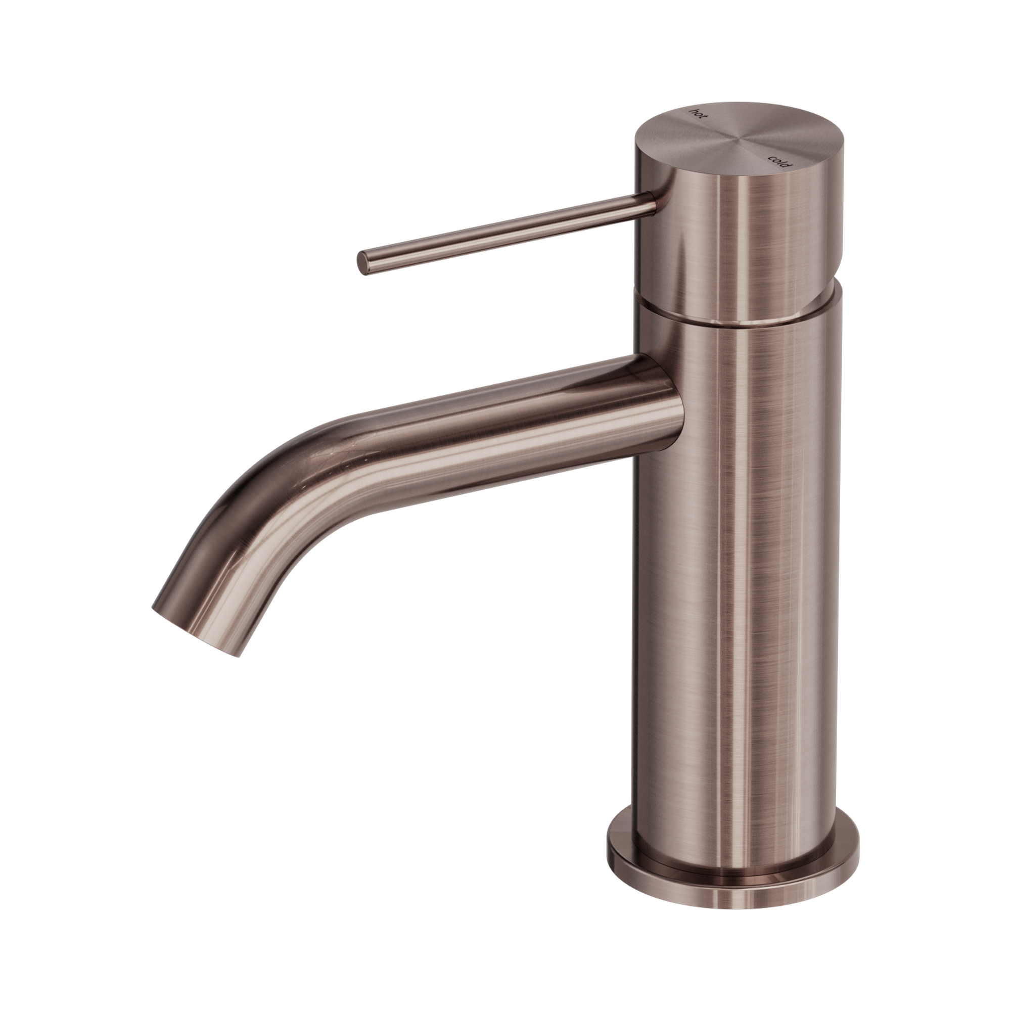 Nero Mecca Basin Mixer, Brushed Bronze