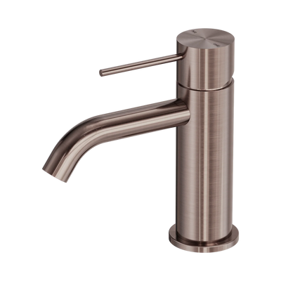 Nero Mecca Basin Mixer, Brushed Bronze
