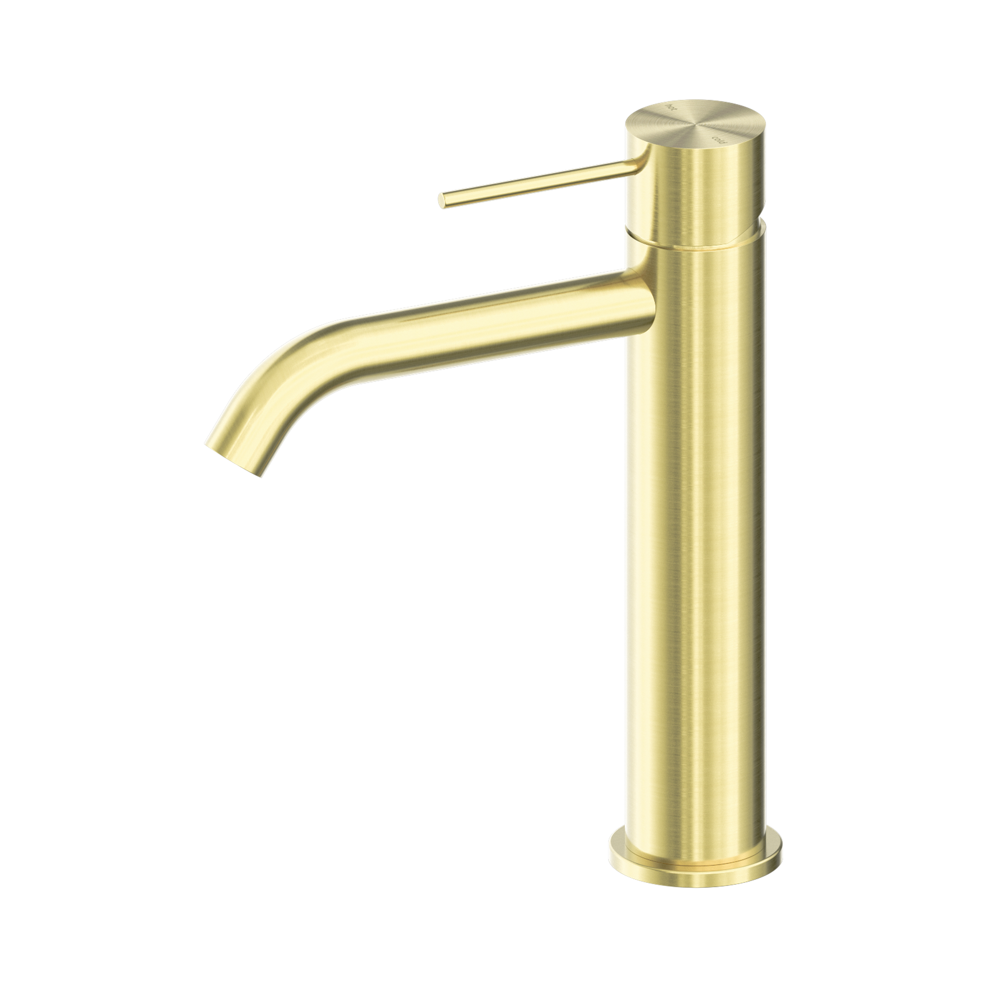 Nero Mecca Mid Tall Basin Mixer, Brushed Gold
