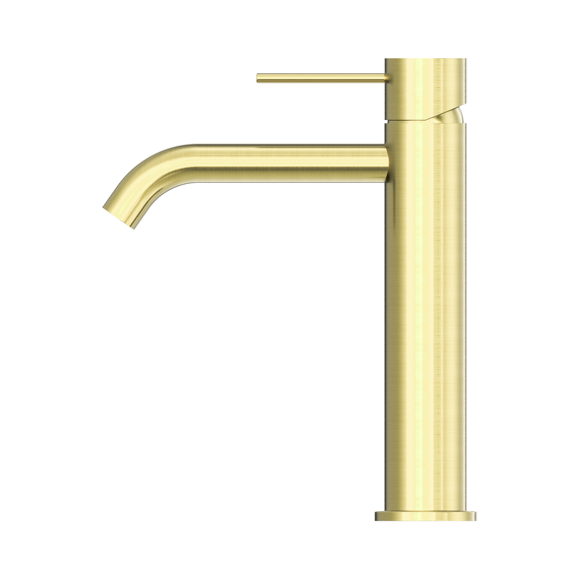 Nero Mecca Mid Tall Basin Mixer, Brushed Gold