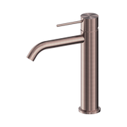 Nero Mecca Mid Tall Basin Mixer, Brushed Bronze