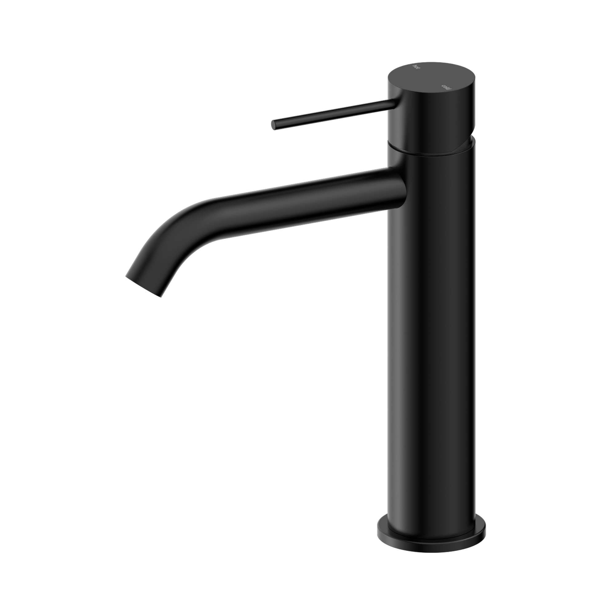 Nero Mecca Mid Tall Basin Mixer, Matte Black
