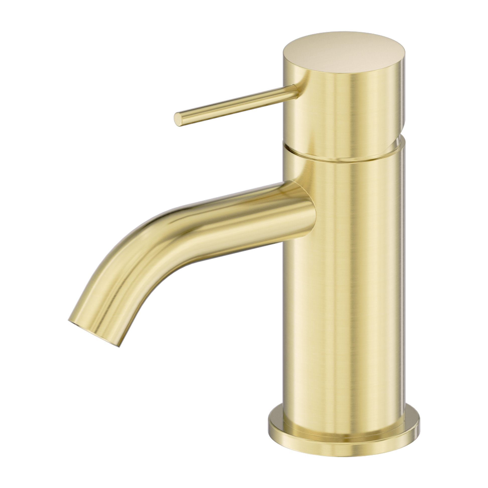 Nero Mecca Mini Basin Mixer, Brushed Gold