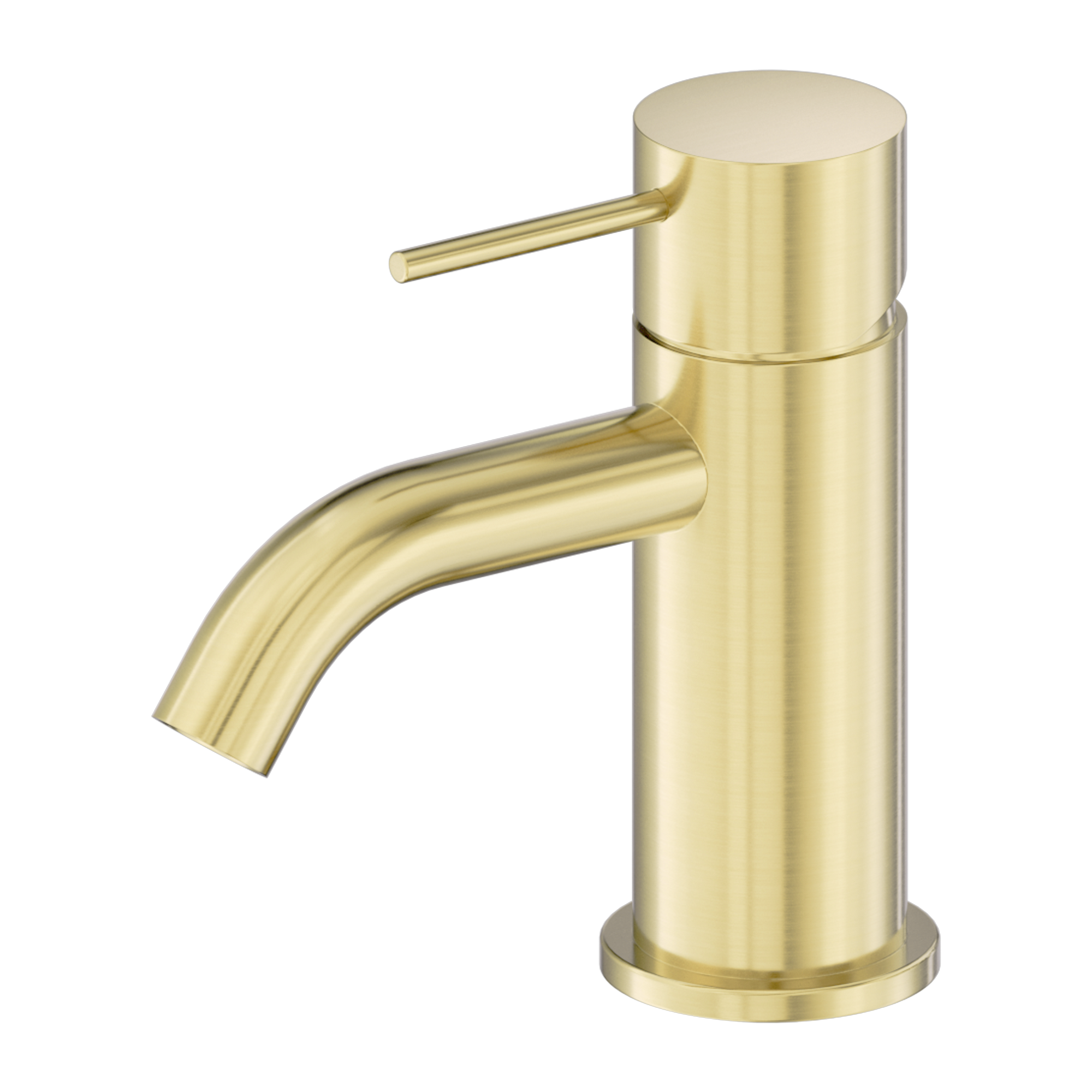 Nero Mecca Mini Basin Mixer, Brushed Gold