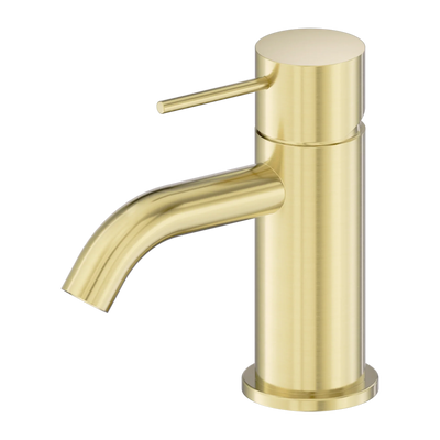 Nero Mecca Mini Basin Mixer, Brushed Gold