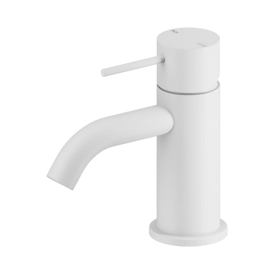 Nero Mecca Mini Basin Mixer, Matte White