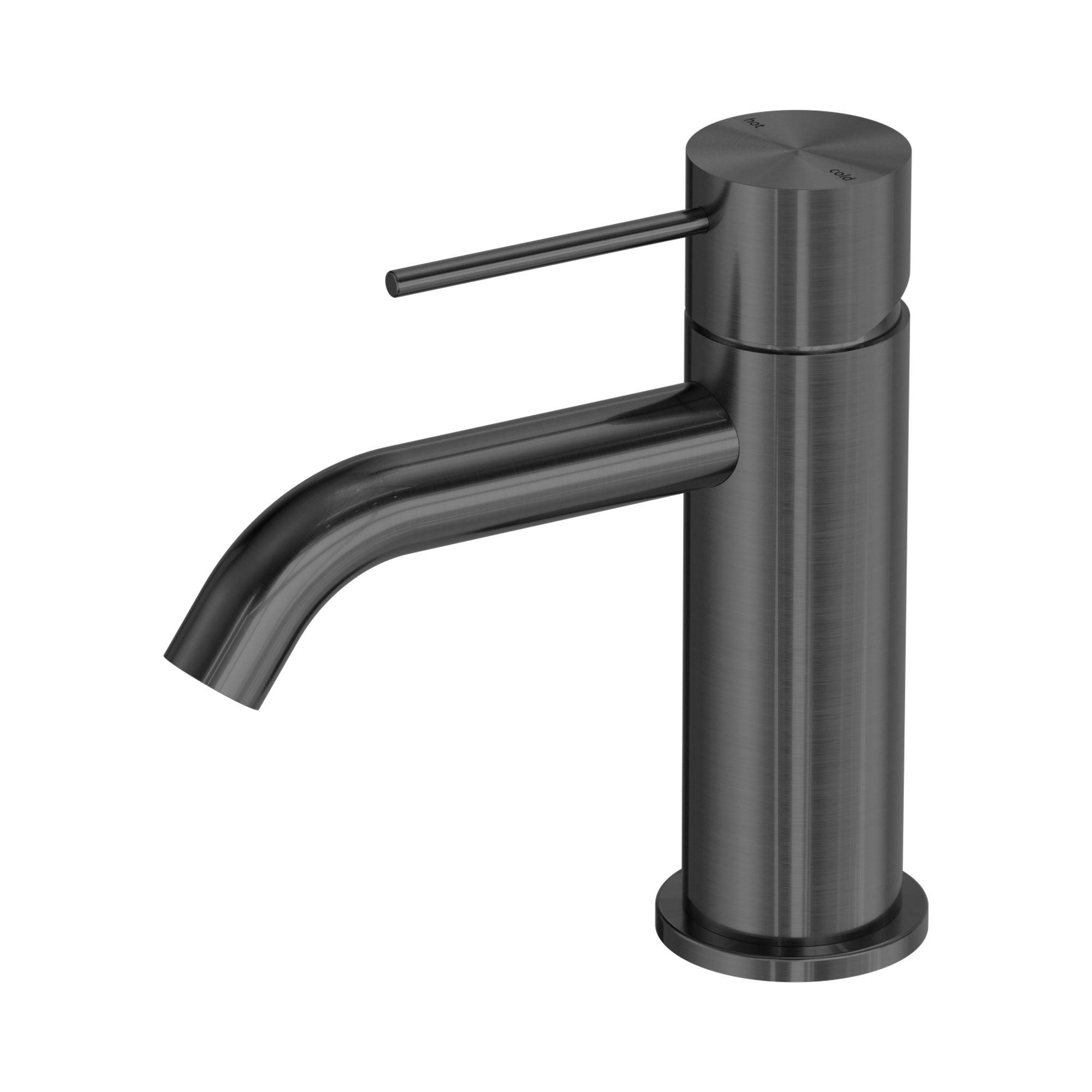 Nero Mecca Basin Mixer, Gun Metal