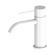 Nero Mecca Basin Mixer, Matte White