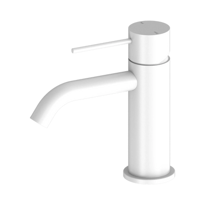 Nero Mecca Basin Mixer, Matte White