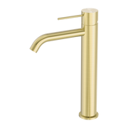 Nero Mecca Tall Basin Mixer, Brushed Gold