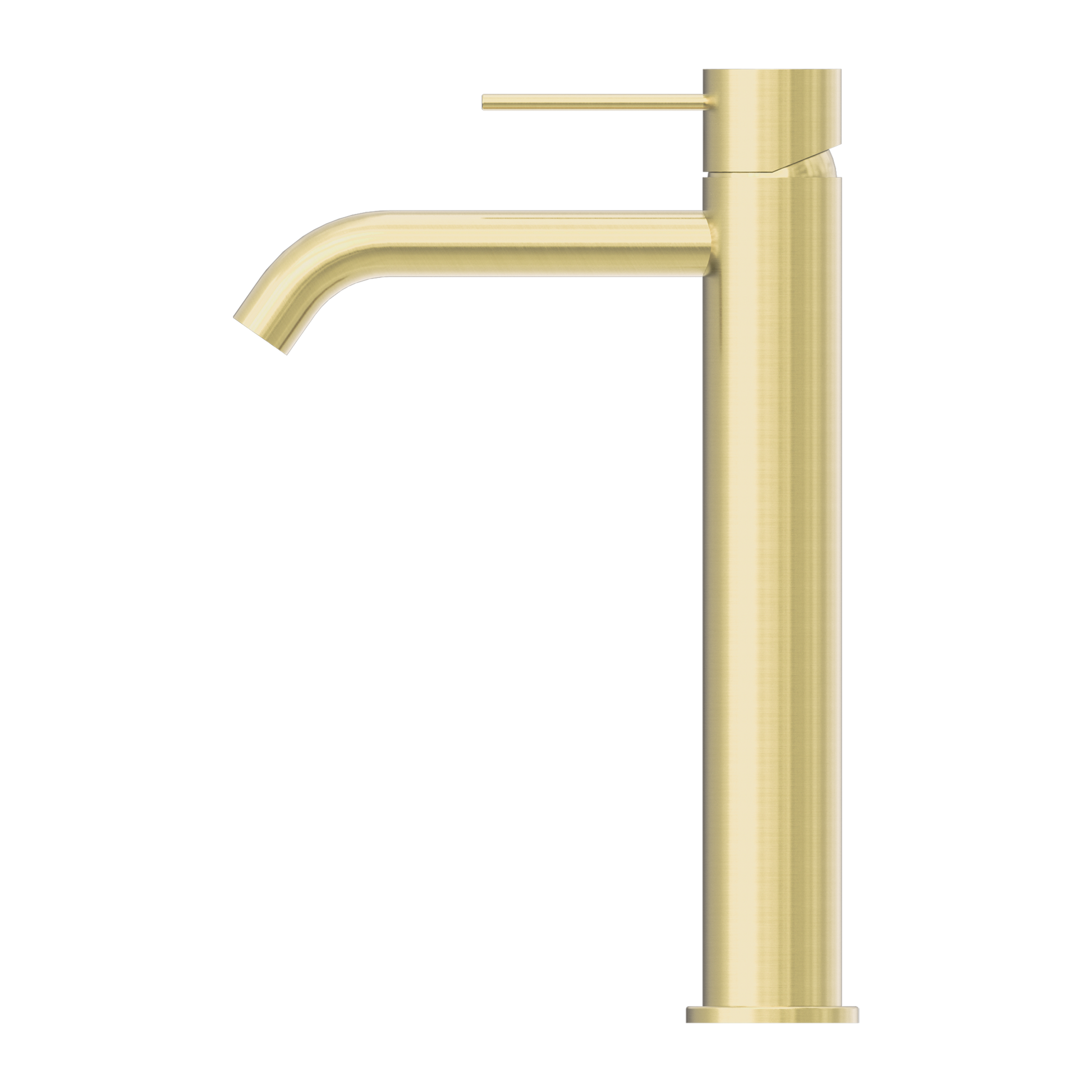 Nero Mecca Tall Basin Mixer, Brushed Gold