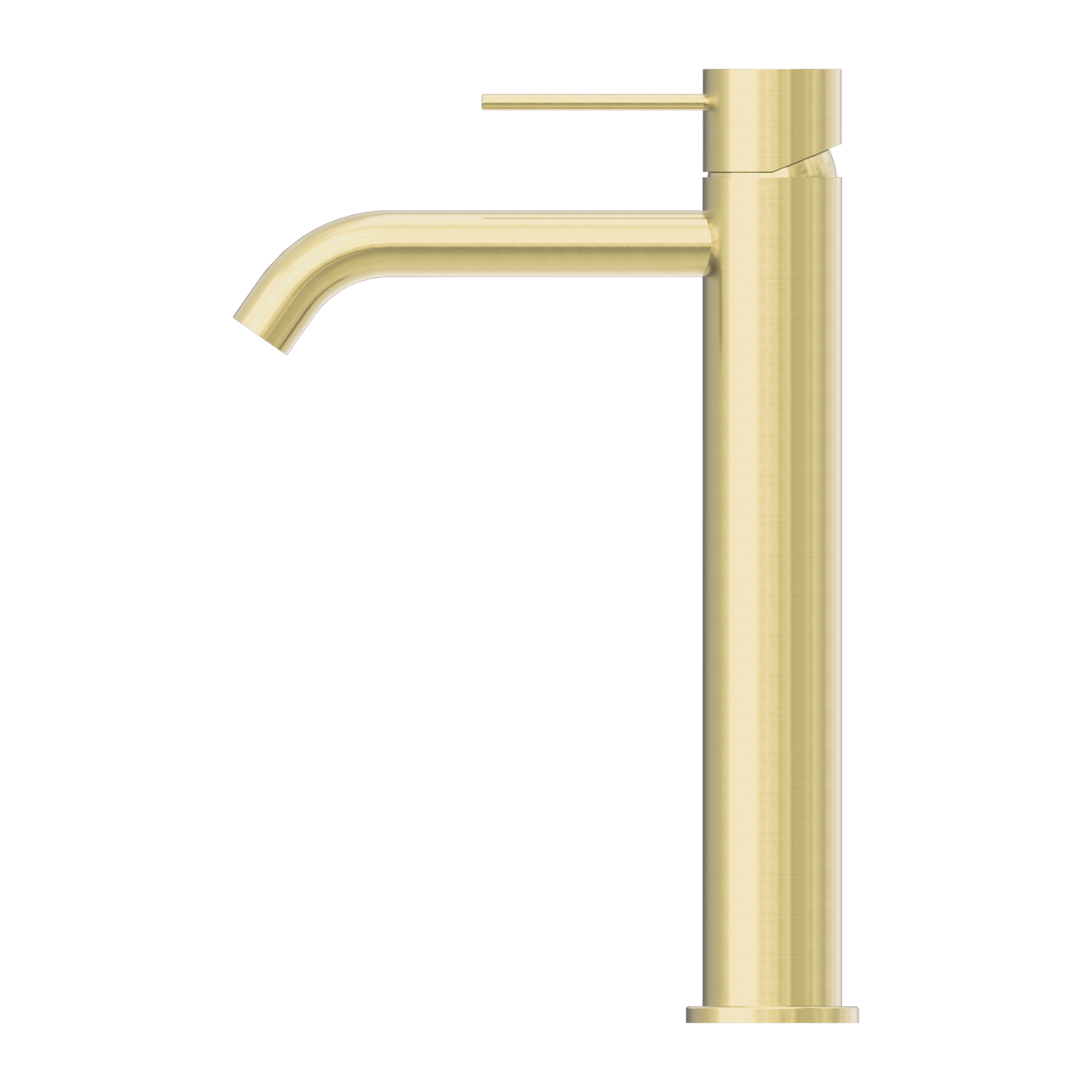 Nero Mecca Tall Basin Mixer, Brushed Gold