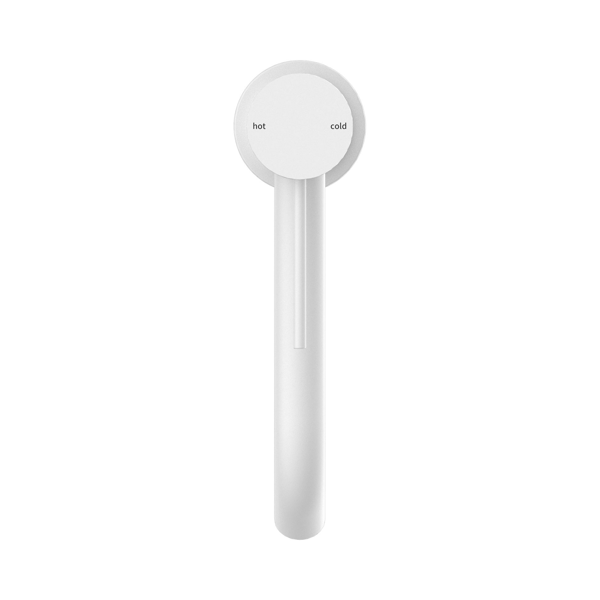 Nero Mecca Tall Basin Mixer, Matte White