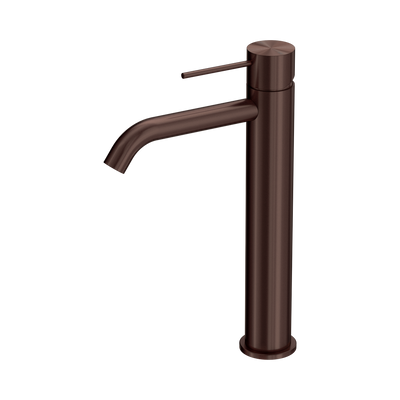 Nero Mecca Tall Basin Mixer, Rome Bronze