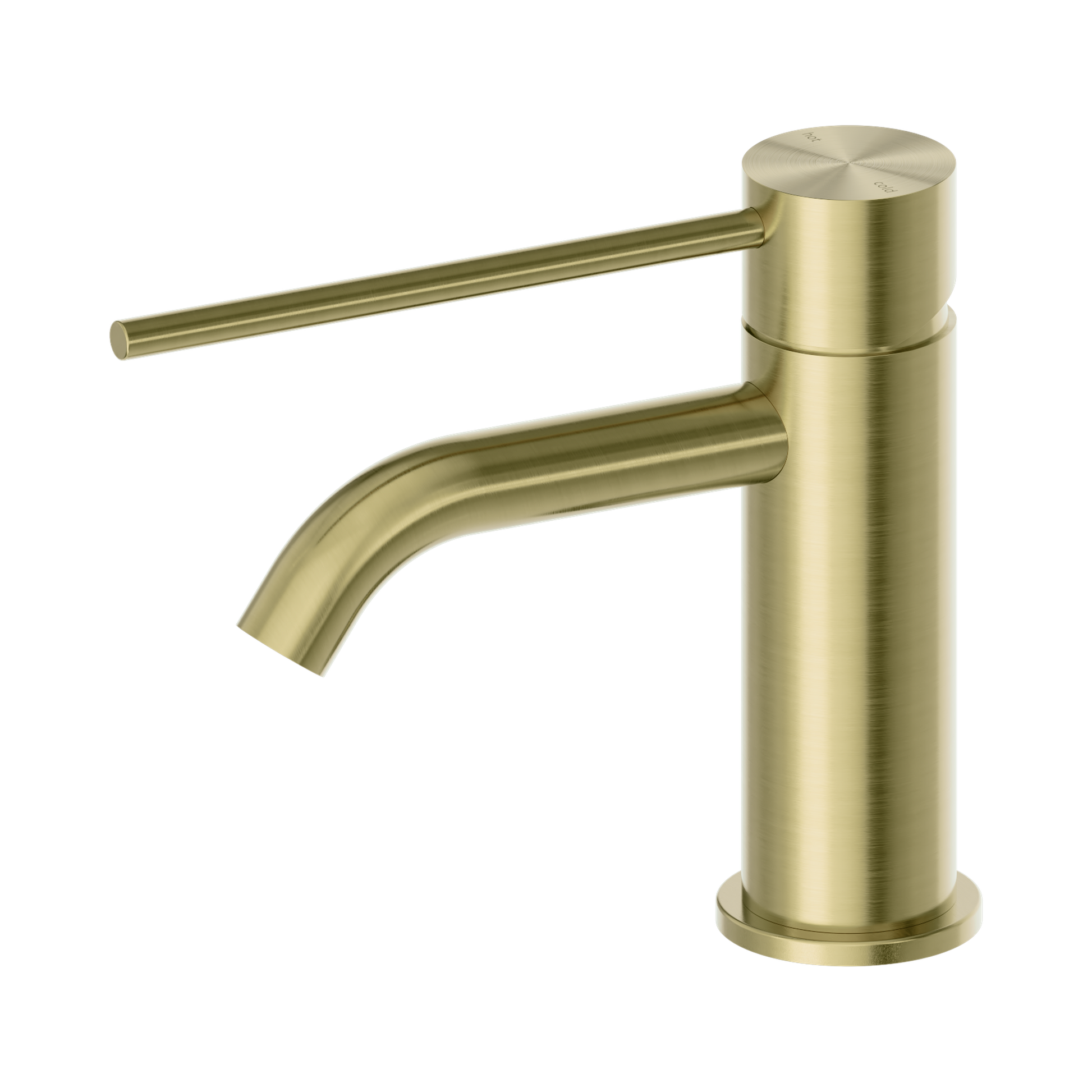Nero Mecca Care Basin Mixer, Brushed Gold