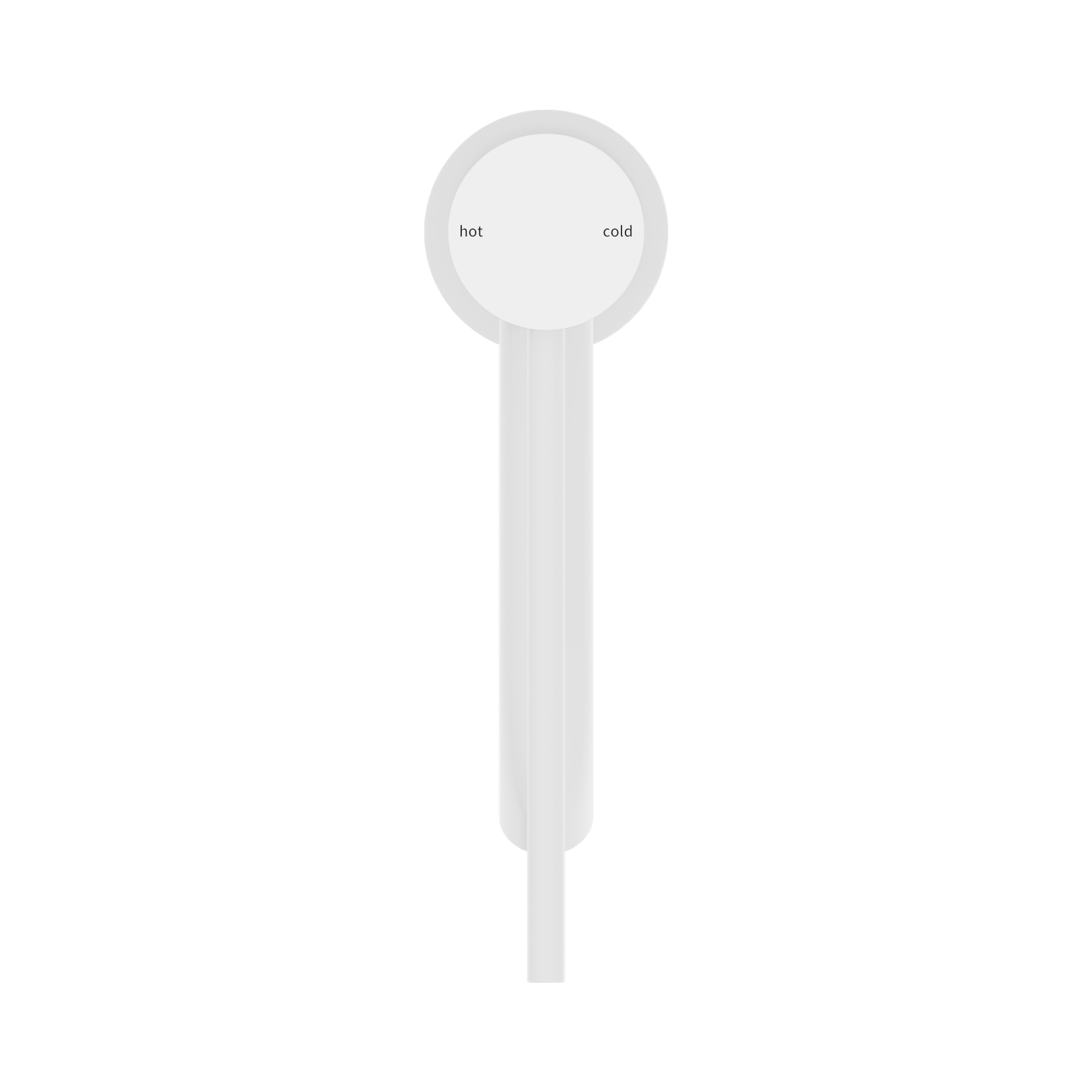 Nero Mecca Care Basin Mixer, Matte White
