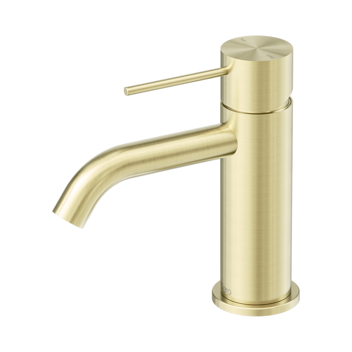 Nero Mecca Swivel Basin Mixer, Brushed Gold