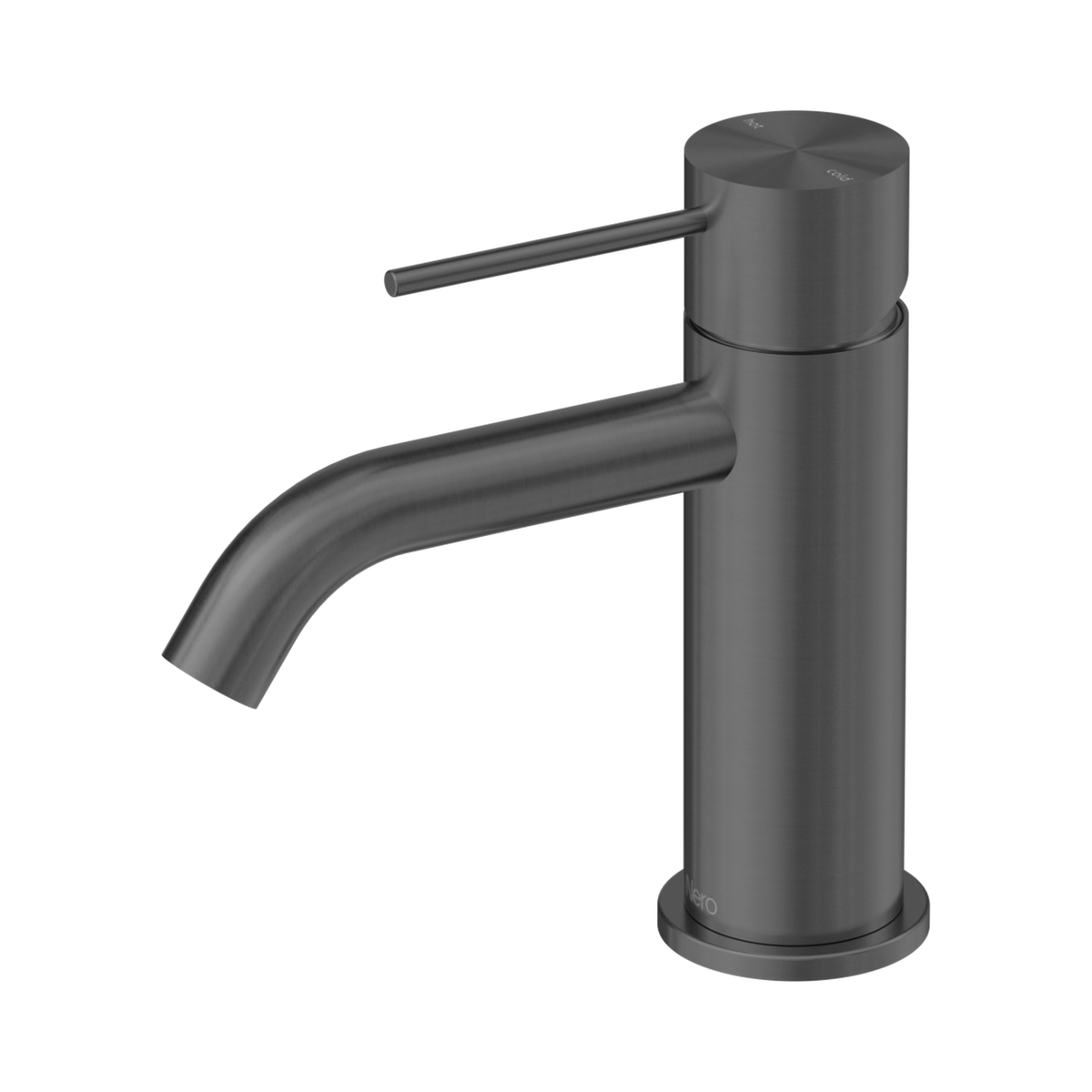 Nero Mecca Swivel Basin Mixer, Gun Metal