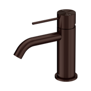 Nero Mecca Swivel Basin Mixer, Rome Bronze